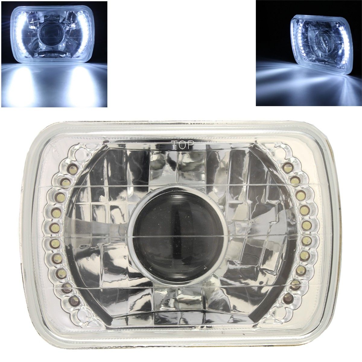 H6014H6052H6054-Chrome-7x6-LED-Ring-Projector-Headlight-Conversion-Kit-1030490