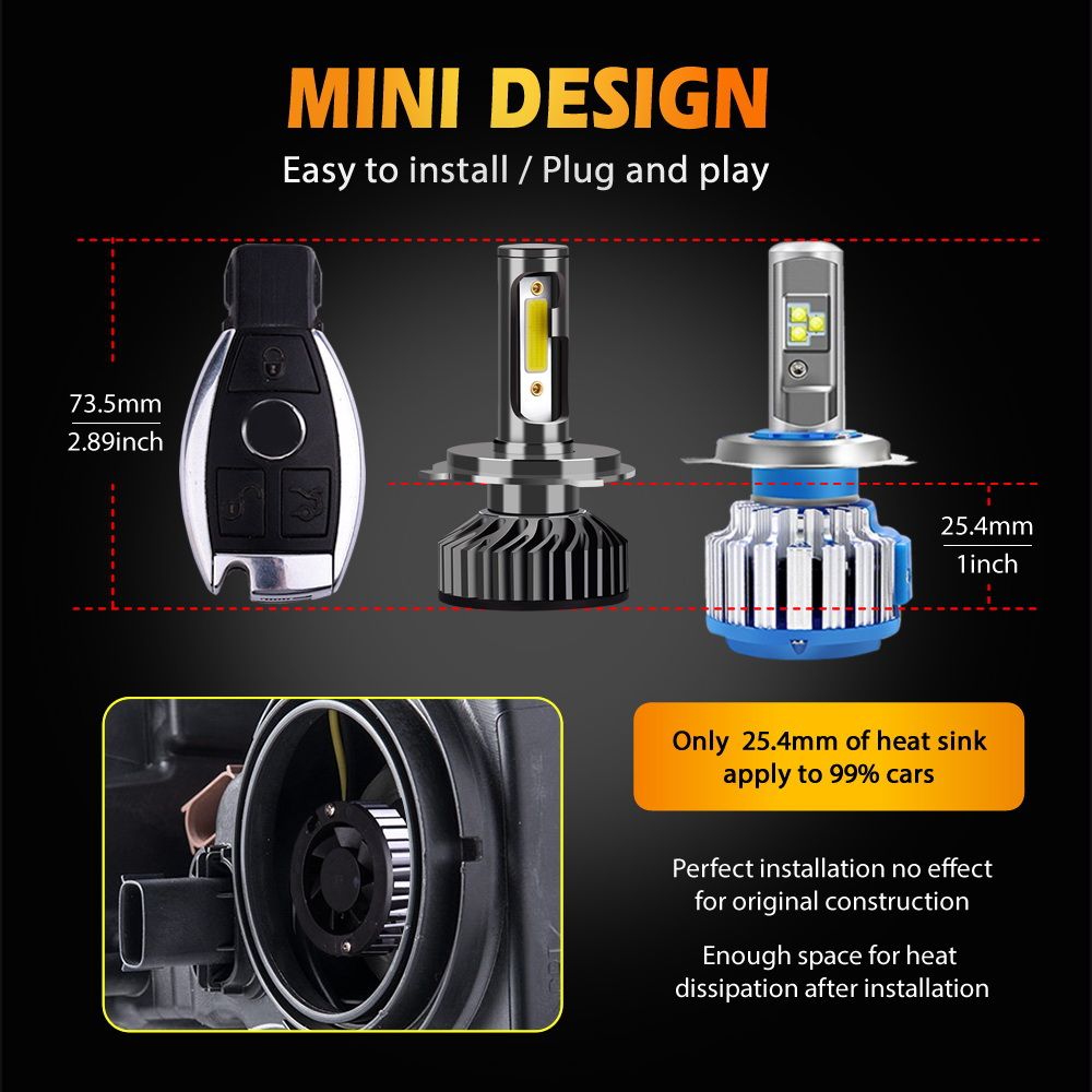 Infitary-F2-Car-COB-LED-Headlights-Bulbs-Fog-Lamp-H1-H3-H4-H7-H11-9005-9006-12V-24V-72W-8000LM-6500K-1476902