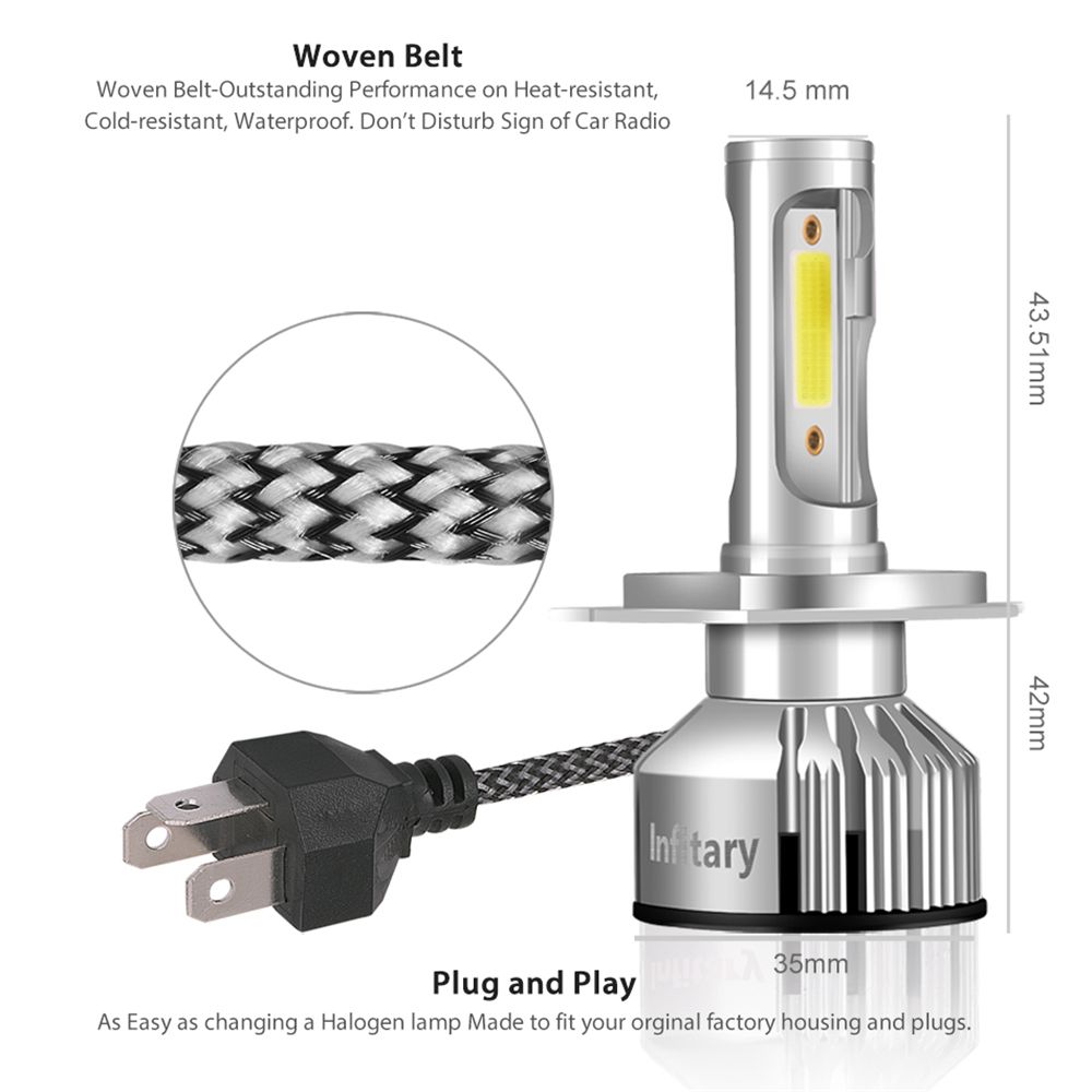 Infitary-V3-Car-COB-LED-Headlights-H1-H3-H4-H7-H11-H13-9004-9005-9006-9007-Fog-Light-72W-10000LM-650-1709690