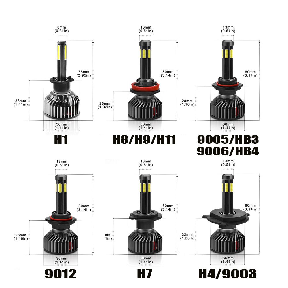 Mini-F6-55W-6-Sides-LED-Car-Headlights-Bulbs-H1-H7-H8H9H11-9005-9006-3D-360-Degree-Fog-Lamp-6000K-Pu-1583384