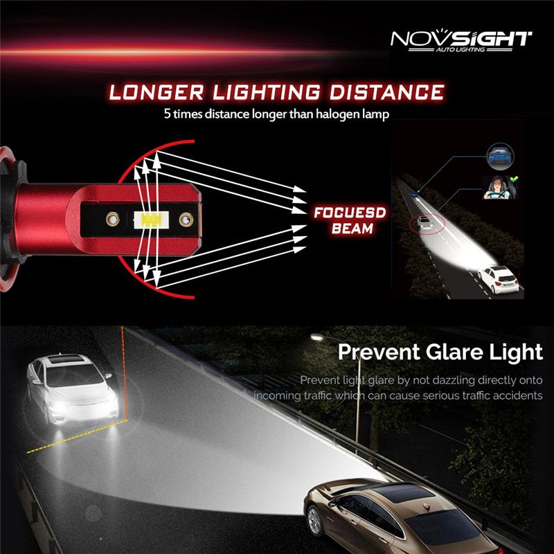 Novsight-N11-Car-LED-Headlights-Fog-Light-Bulbs-60W-10000LM-6000K-H4-H7-H11-Waterproof-2Pcs-1637486