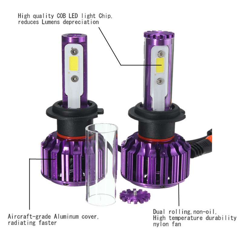 Pair-30W-3000LM-COB-LED-Car-Headlights-CANBUS-Bulb-Lamp-Conversion-Kits-H7-H11-9005-9006-1110059