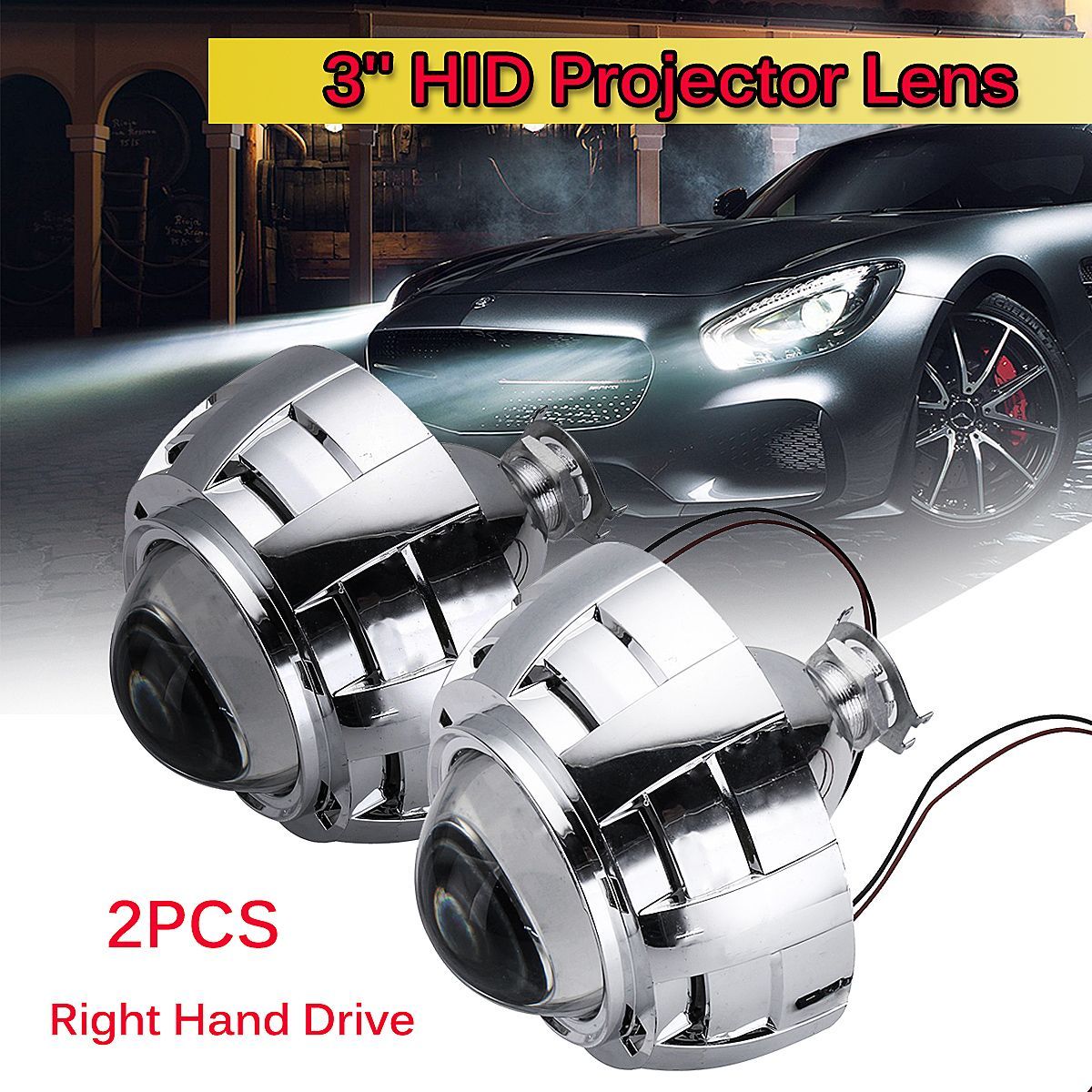 Pair-3Inch-HID-Bi-Xenon-Projector-Lens-Headlights-Shroud-H1-H4-H7-Car-Headlight-Retrofit-1298797