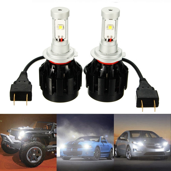 Pair-H7-30W-3200LM-High-Low-Beam-LED-Headlight-Car-Front-Lamp-White-1110060