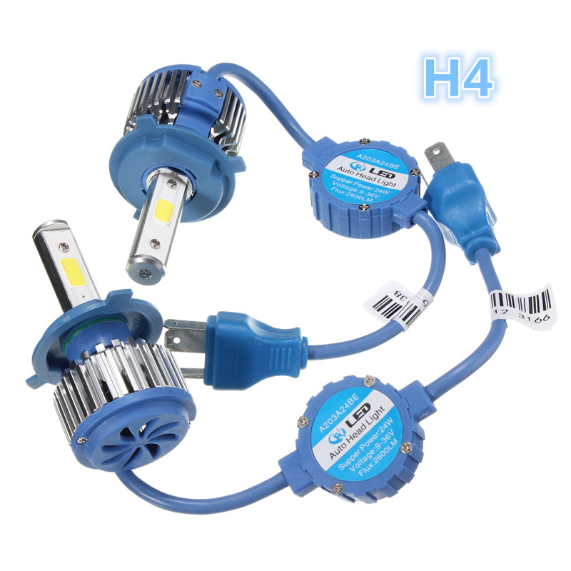 Pair-High-Power-48W-H4-H7-H11-H13-9005-9006-LED-Headlight-Kit-Car-White-Beam-Light-1037893