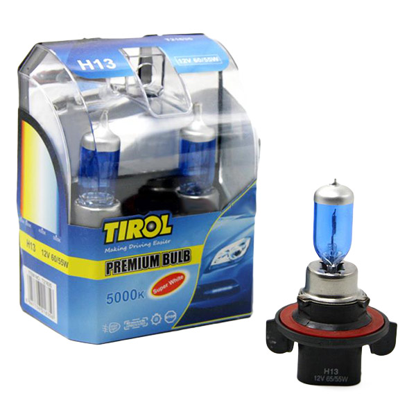 Tirol-H13-12V-6055W-Car-Halogen-Headlight-Fog-Lamp-3000K-5000K-Replacement-Light-Source-1029944