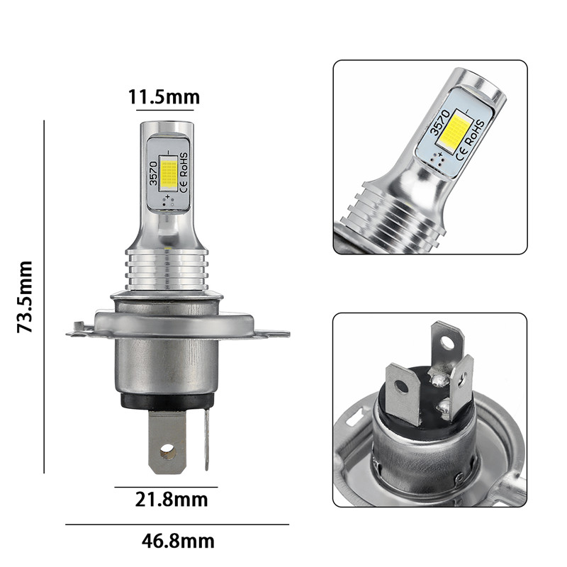 Upgraded-70W-8000LM-LED-Car-Headlights-Bulbs-H1-H4-H7-H11-9005-9006-1156-6000K-White-2PCS-1625116