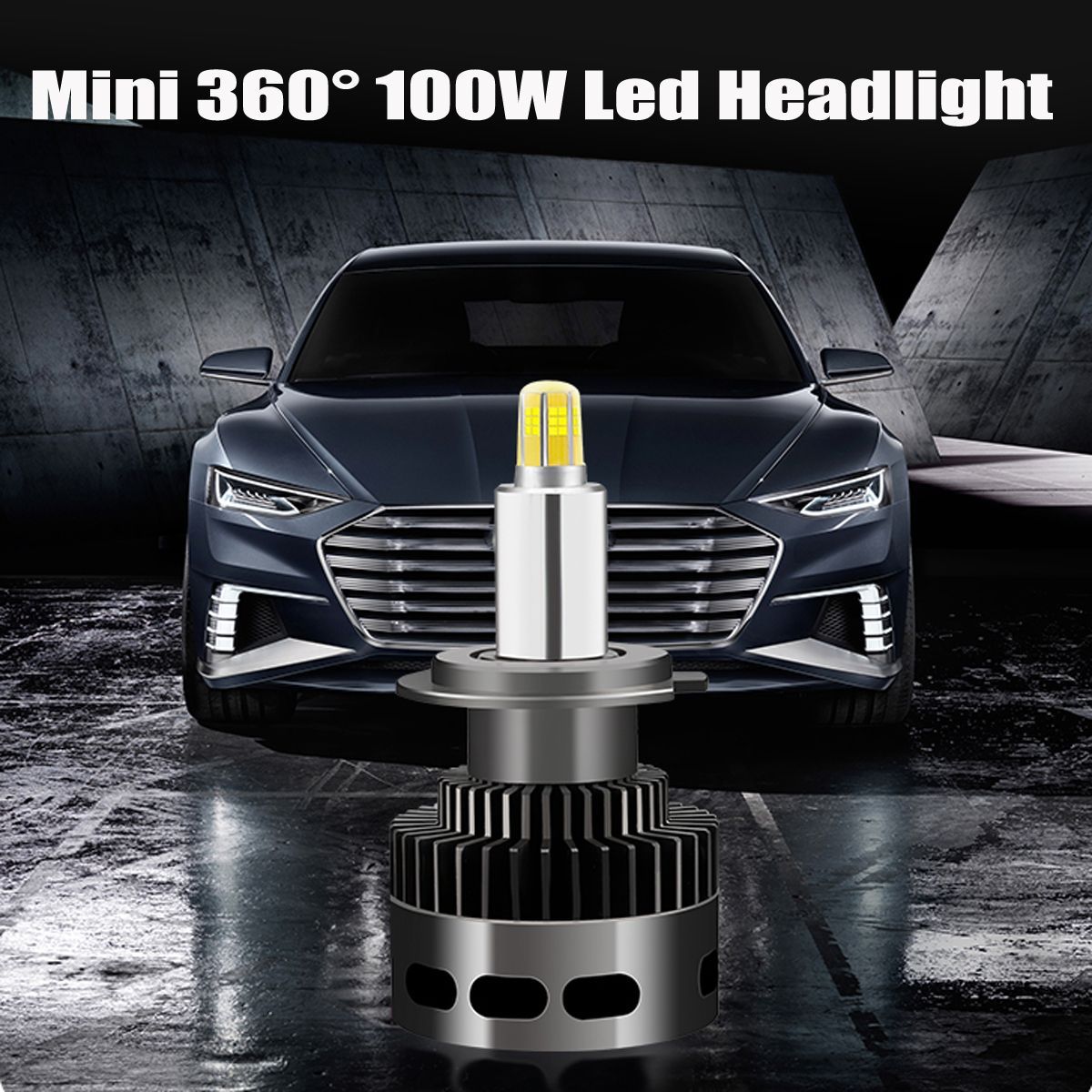 X8-CSP-6-Sides-LED-Car-Headlights-Bulbs-H1-H7-90059006-9012-D-Series-100W-14400LM-3D-360-Degree-Fog--1526345
