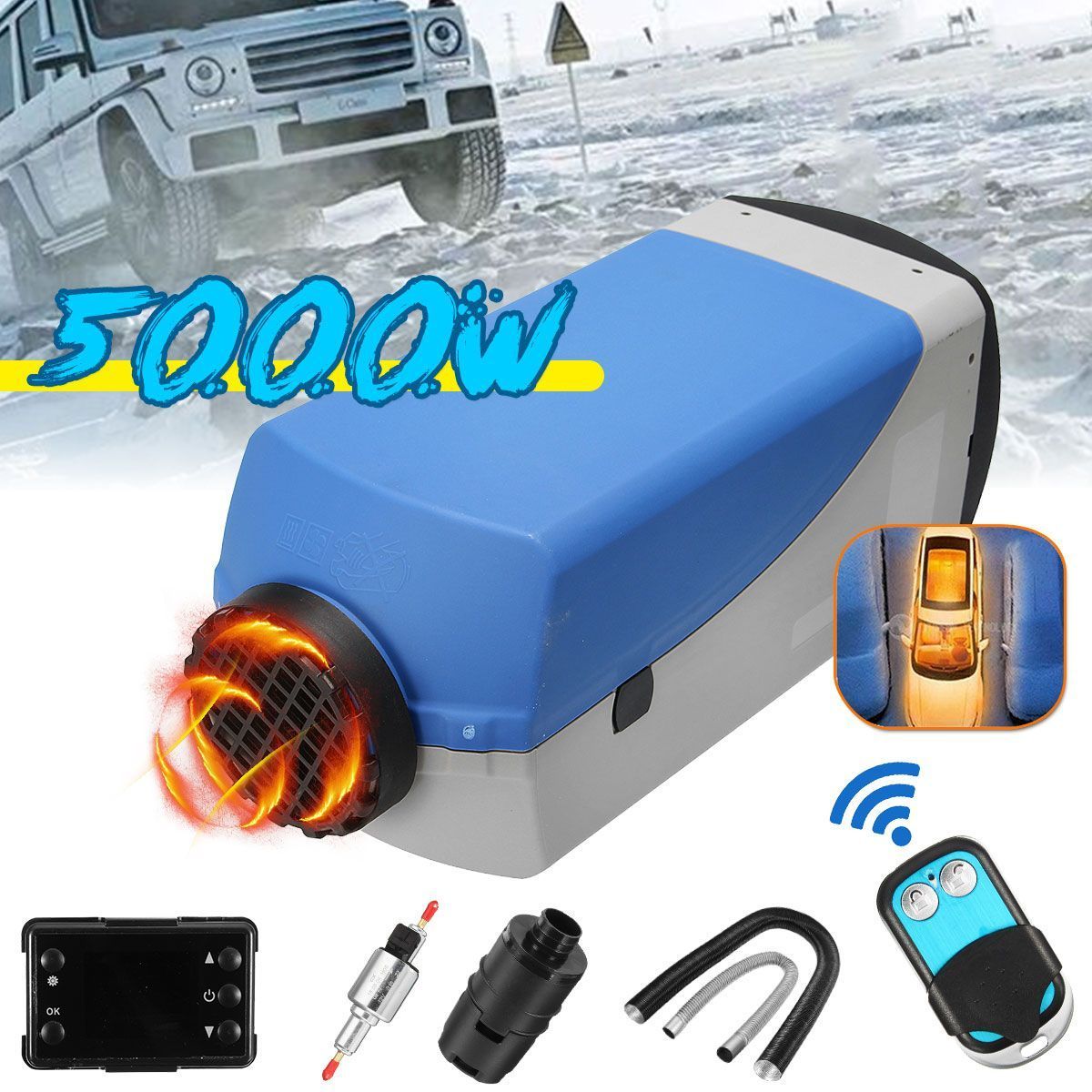 12V-5000W-Parking-Heater-Diesel-Air-Heater-Warming-Heater-Set-1354159