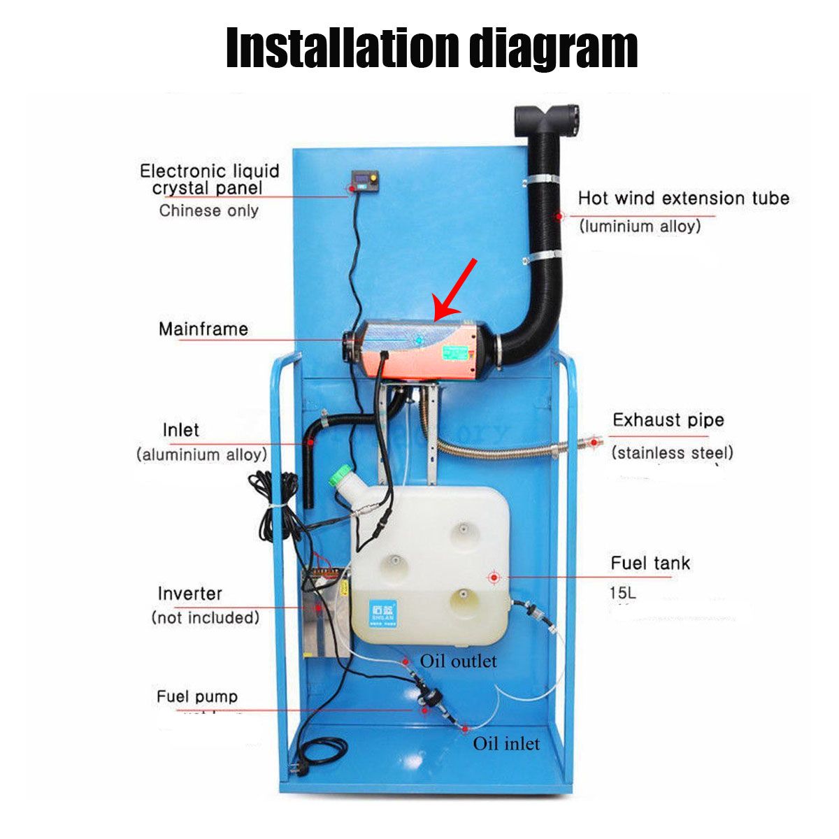 12V-5KW-Diesel-Air-Heater-4-Holes-Air-Parking-Heater-with-10L-Tank--Silencer-1325968