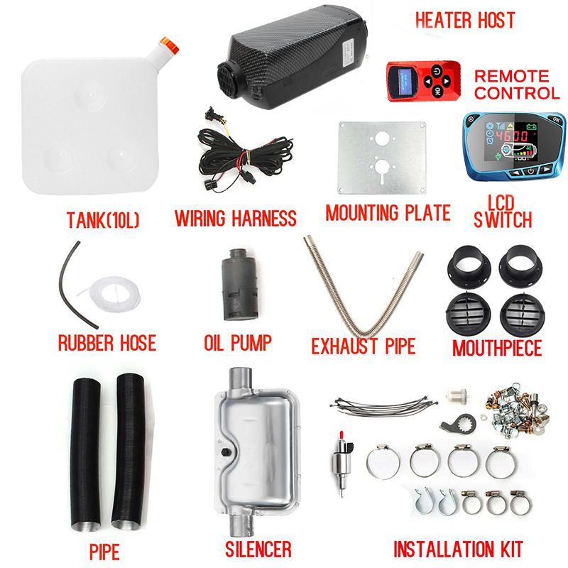 12V-5KW-Parking-Diesel-Air-Heater-Kit-Liquid-Crystal-With-Muffler-1595088