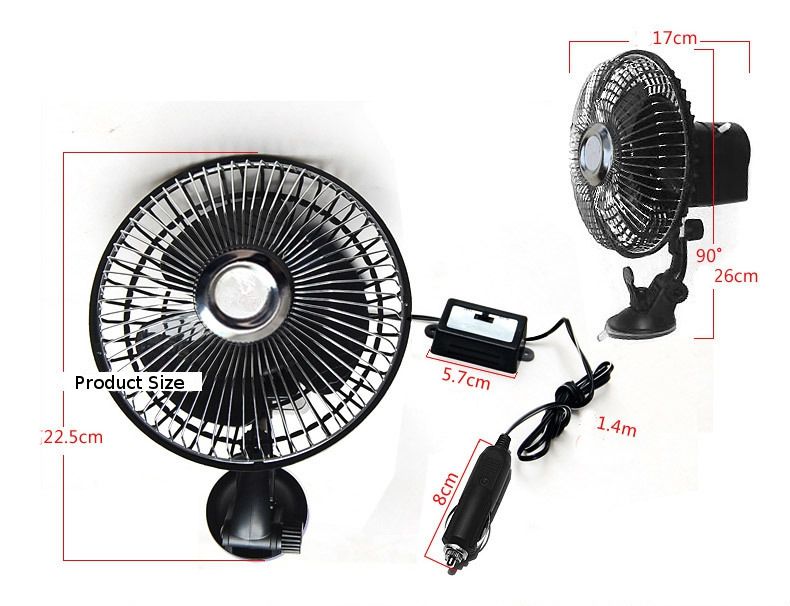 6-Inch-Black-12V-24V-Mini-Car-Air-Fan-Adsorption-Ventilation-Cooling-Portable-Fan-1179866