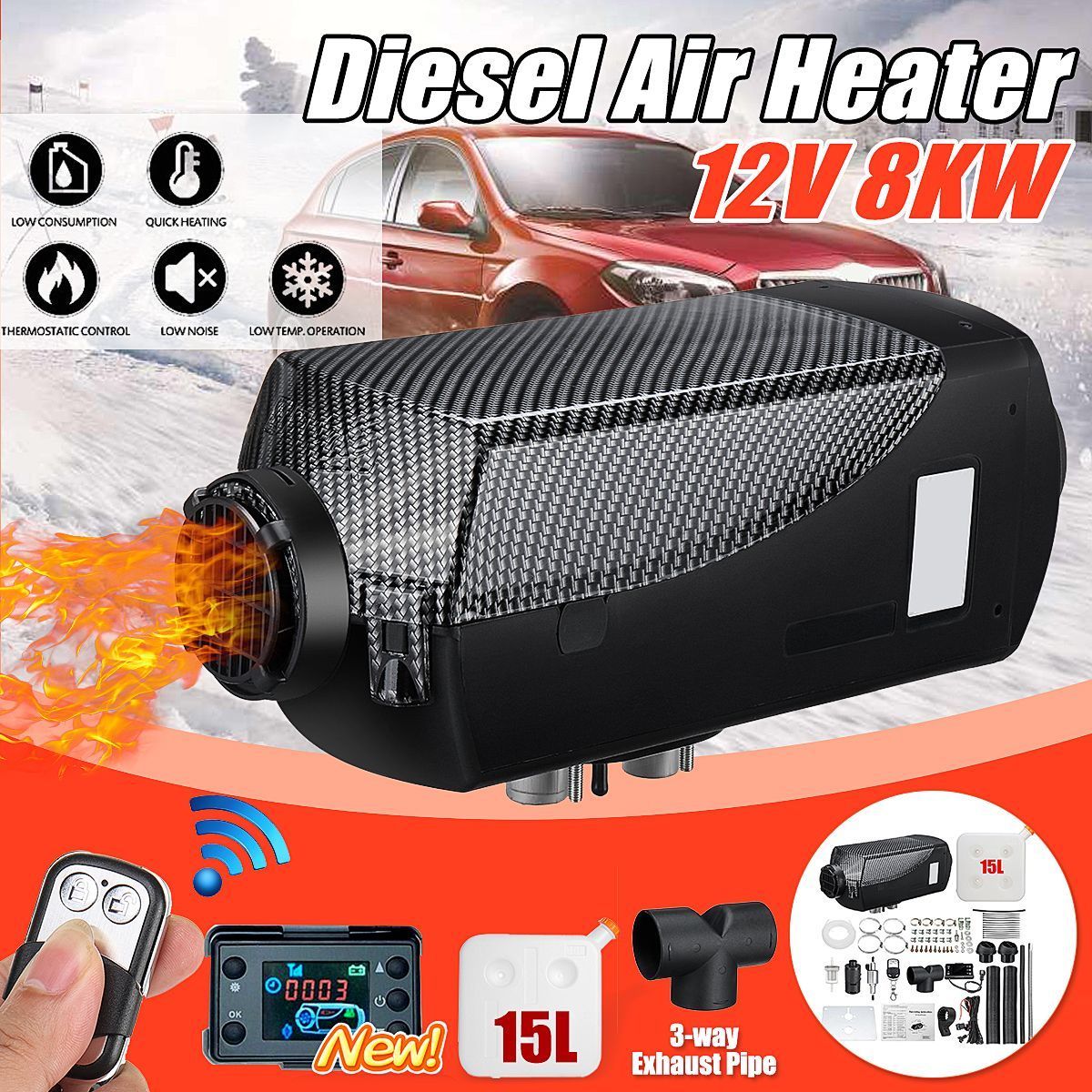 8KW-12V-Diesel-Air-Heater-Parking-Heater-Kit-LCD-Thermostat-with-15L-Tank--Remote-Control-1390083