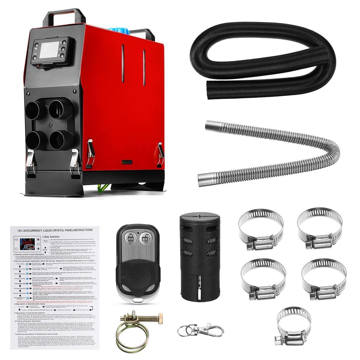 All-In-1-Integrated-Machine-12V-8000W-Diesel-Air-Heater-LCD-Car-Air-Parking-Heater-with-Remote-1432616