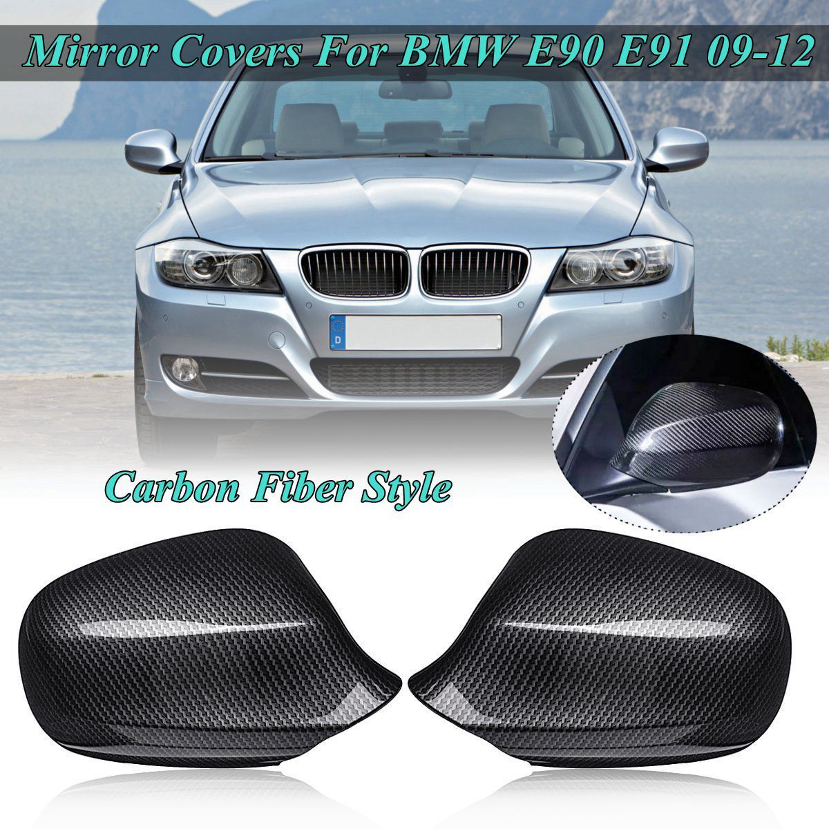 1-Pair-Left-and-Right-Carbon-Fiber-Style-Car-Rearview-Mirror-Cover-For-BMW-E90-E91-2009-2012-1378827