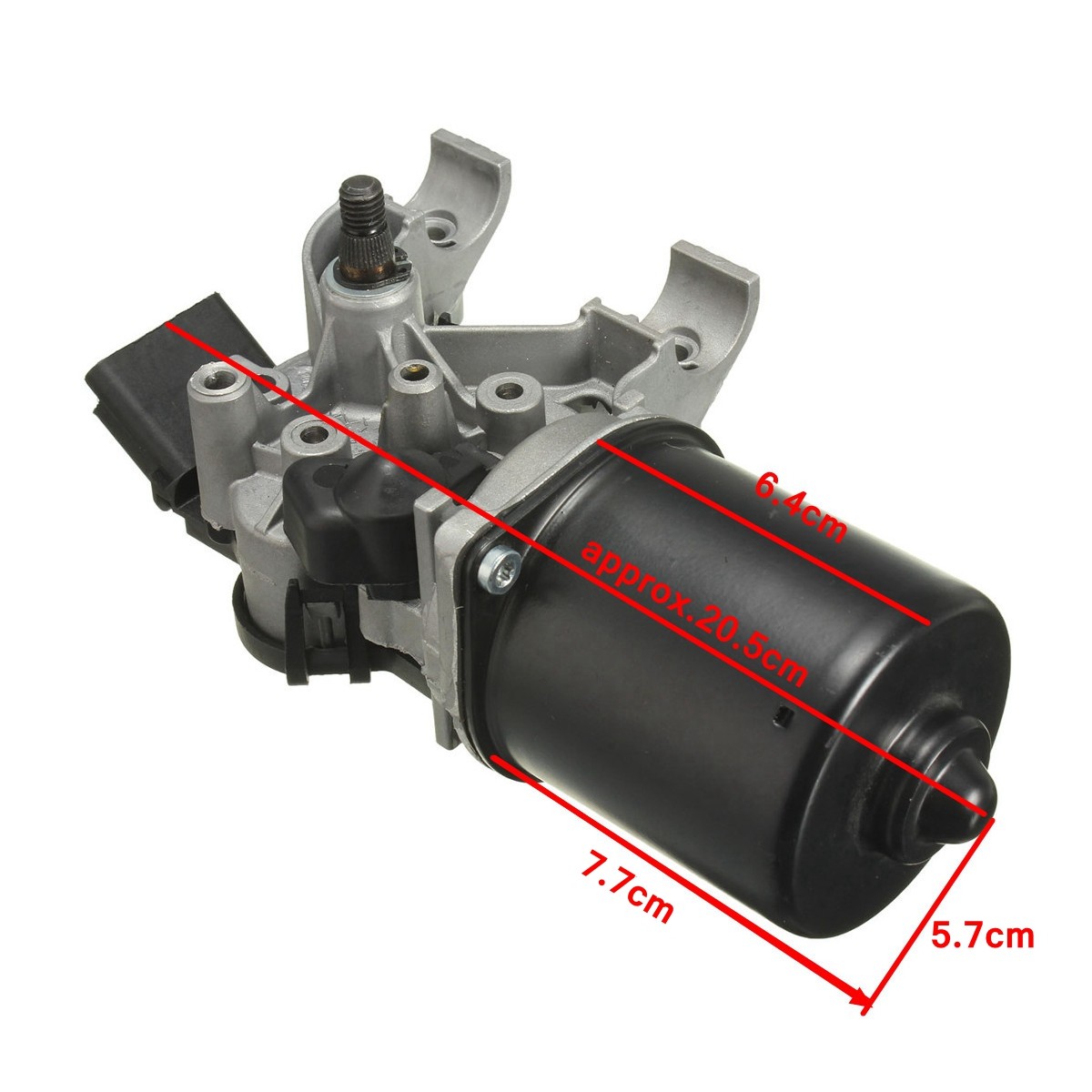 12V-Black-Front-Wiper-Windscreen-Motor-For-Vauxhall-Corsa-C-10-2000-2006-1017873