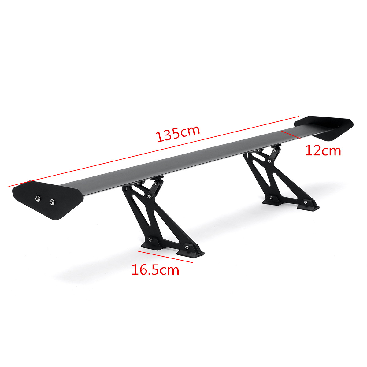 135cm-Universal-Racing-Sports-Car-Rear-Tail-Trunk-Racing-Wing-Spoiler-Aluminum-Black-Adjustable-GT-D-1428212