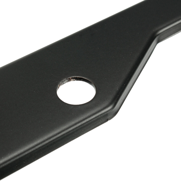 2-Pcs-Black-Metal-Stainless-Steel-License-Plate-Frames-With-Screw-Caps-Tag-Cover-1035269