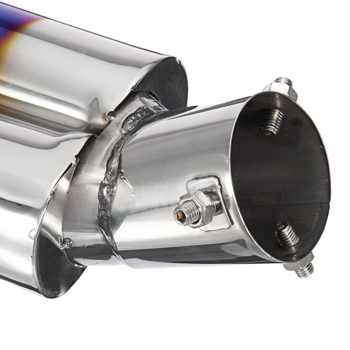 25-Inch-Blue-Car-Burnt-Dual-Exhaust-Pipes-Polished-Stainless-Steel-1208641