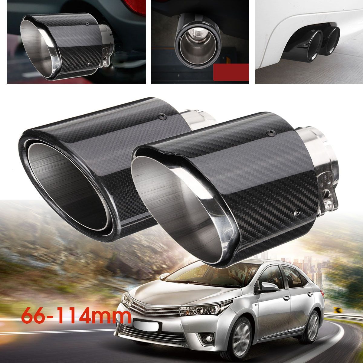 26-Inch-66-to-114mm-Universal-Carbon-Fiber-Car-Auto-Exhaust-Pipe-Tail-Muffler-End-Tip-1424849