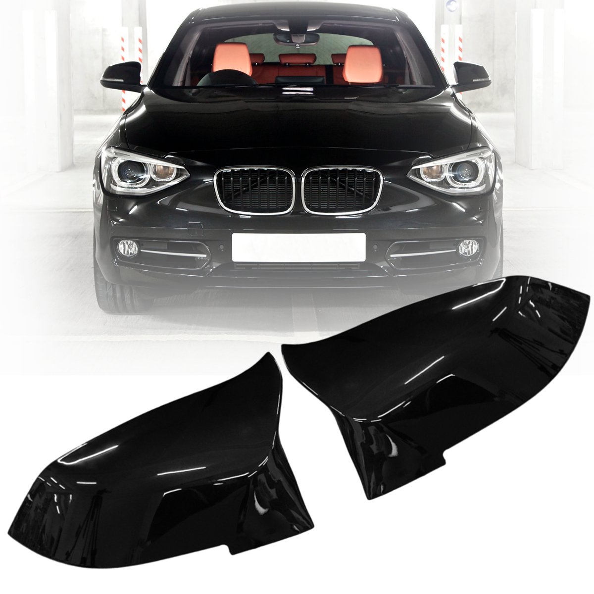 2Pcs-Gloss-Black-Car-Rear-View-Mirror-Cover-Cap-For-BMW-F20-F21-F22-F30-F32-F36-X1-F87-M3-1662640