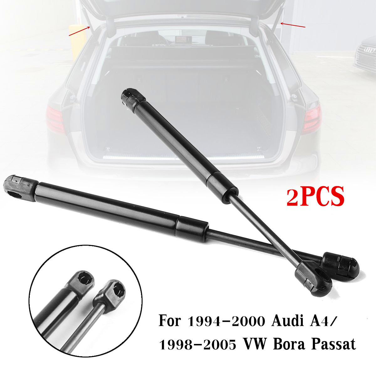 2Pcs-Rear-Tailgate-Gas-Struts-Boot-Holder-For-Audi-A4-94-00VW-Bora-Passat-1998-2005-1259730