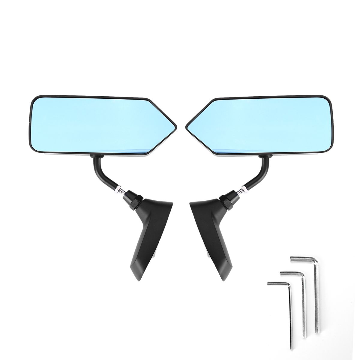 2Pcs-Universal-F1-Style-Car-Side-Mirror-Wing-Mirrors-Glossy-Black-1684075