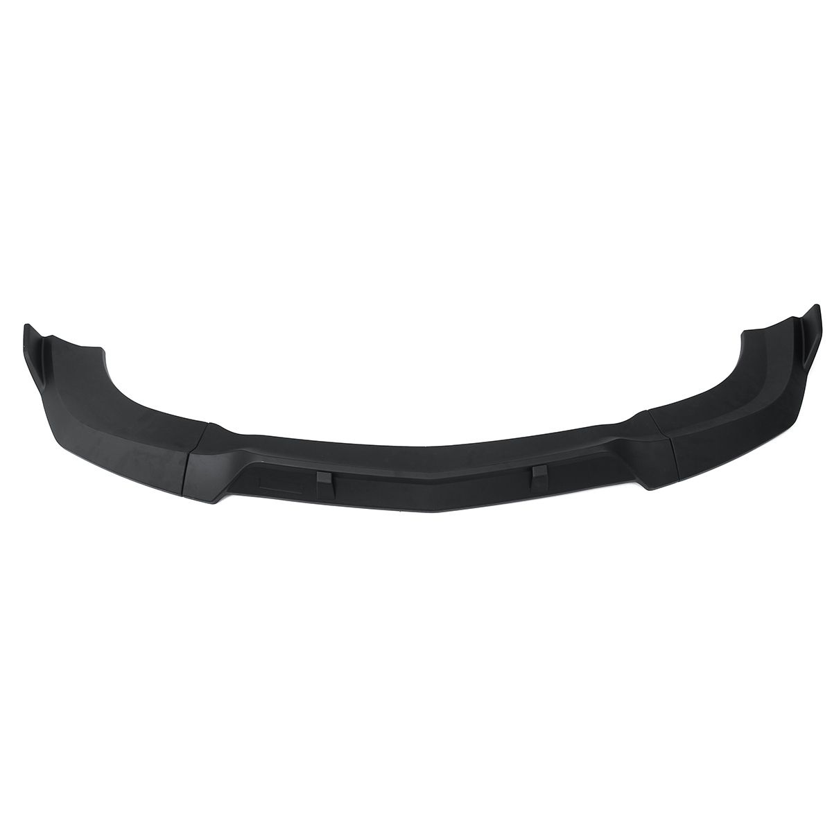 3PCS-Matte-Black-Front-Bumper-Lip-Spoiler-Cover-Trim-For-Mercedes-Benz-W204-2008-2014-1640779