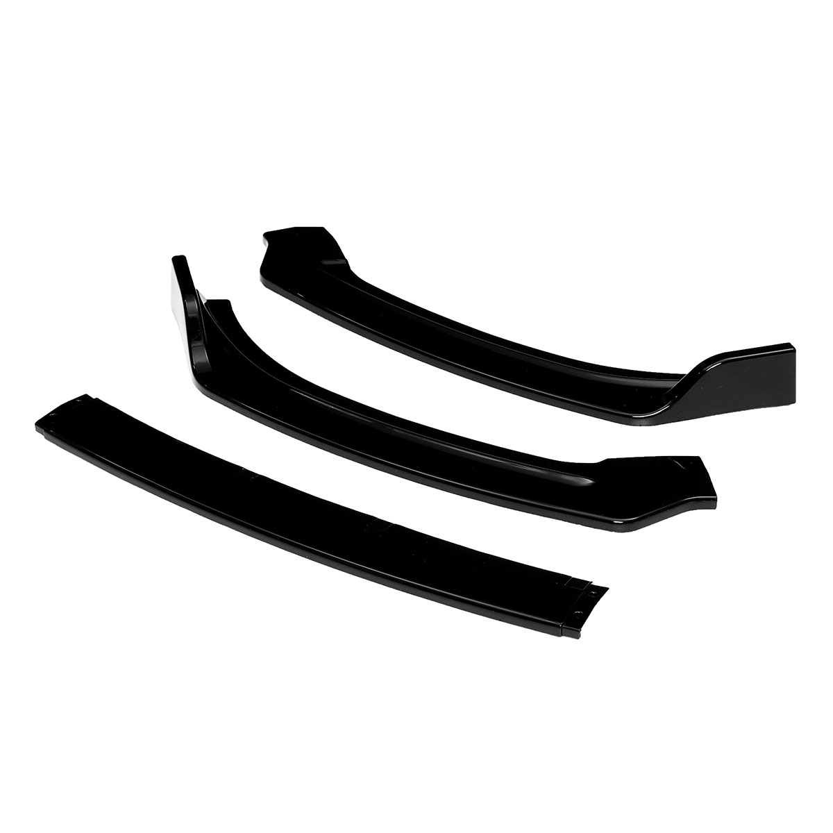 3Pcs-For-2016-2018-Audi-A6-Sport-Bright-black-Front-Bumper-Protector-Lip-Body-Kit-Spoiler-1592639