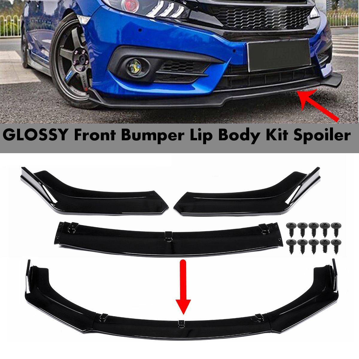 3Pcs-Front-Bumper-Lip-Spoiler-Chin-Splitters-Glossy-Black-For-Honda-Civic-4DR-Sedan-2016-2018-1708538