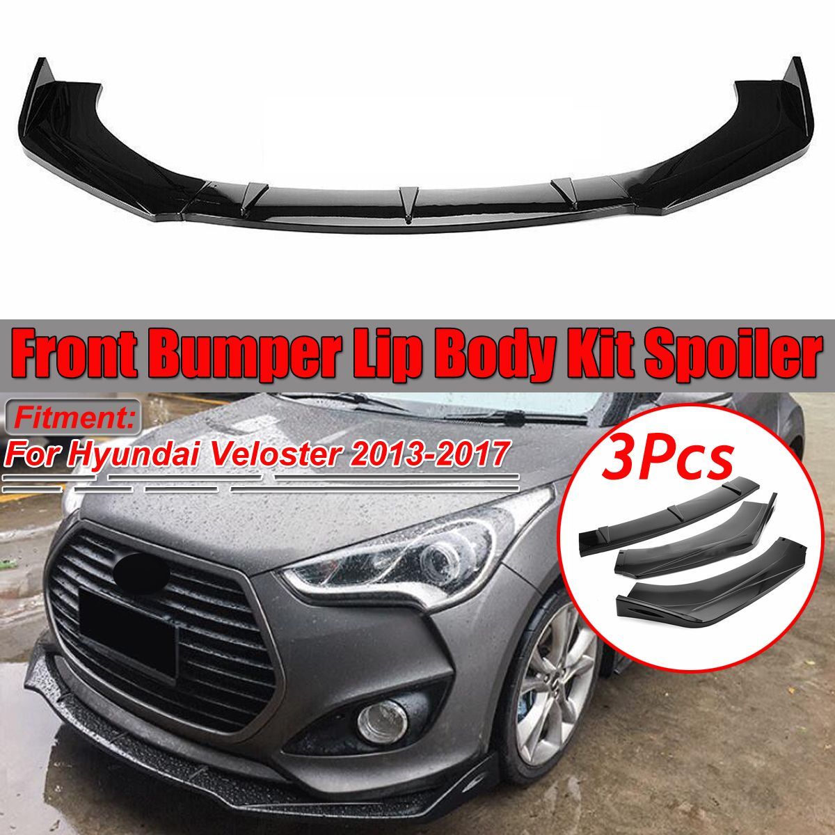 3pc-Gloss-Black-Front-Bumper-Lip-Protector-Spoiler-Splitter-For-Hyundai-Veloster-2013-2017-1573209