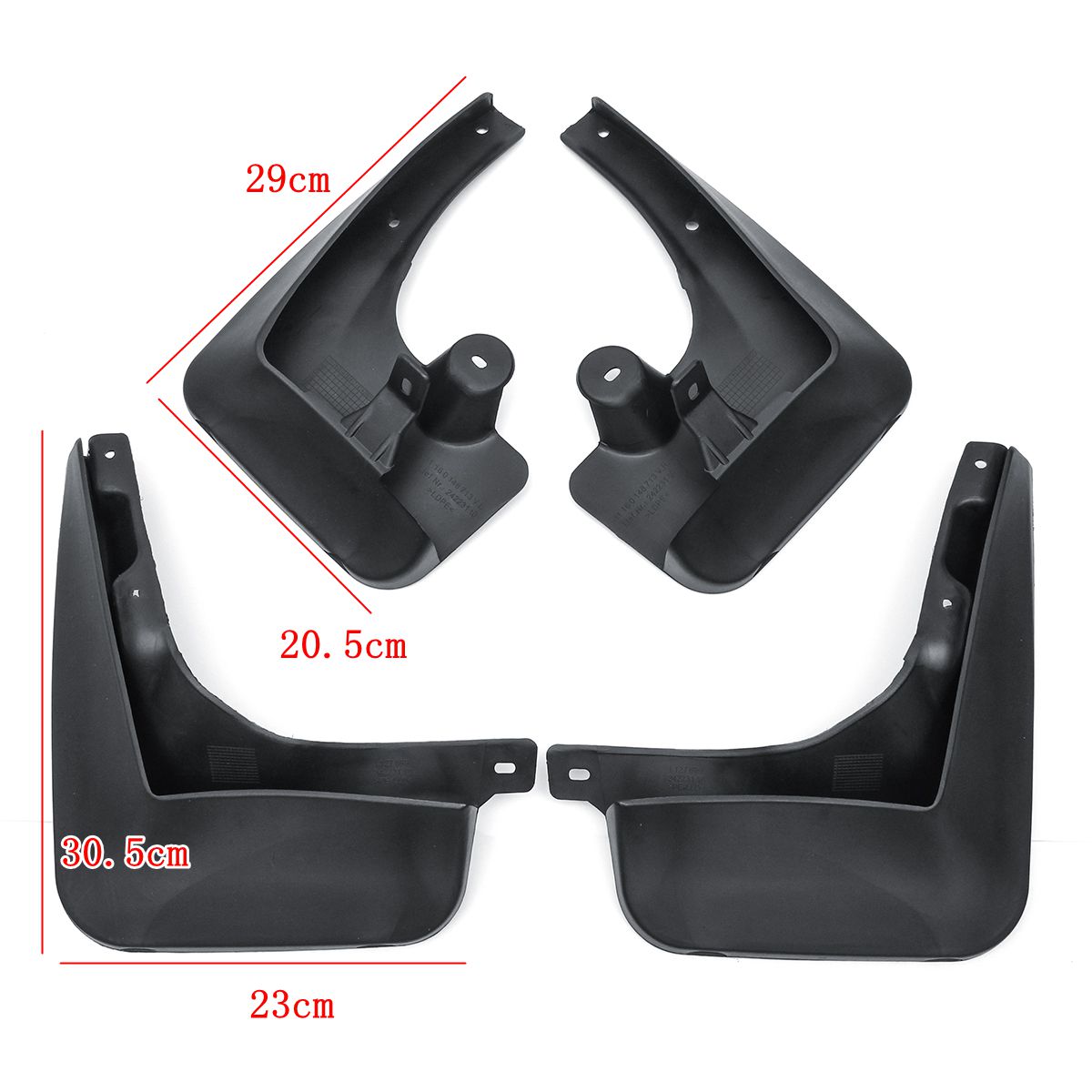 4Pcs-Car-Black-Front-and-Rear-Mud-Flaps-Mudguards-For-BMW-5-Series-G30-2017-2018-1557352