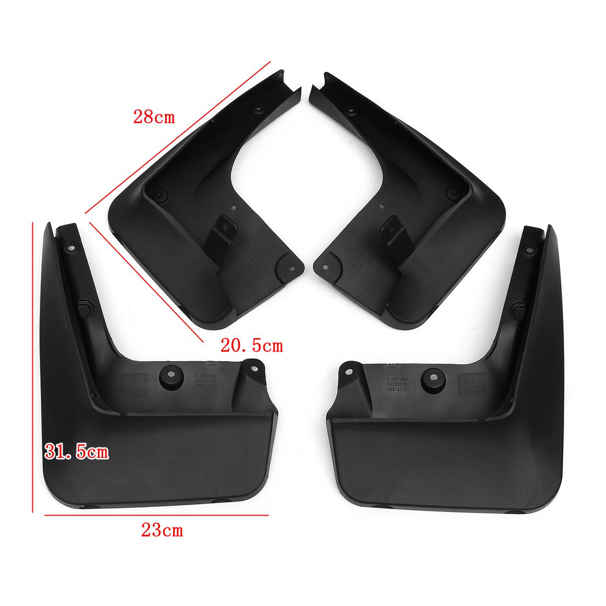 4Pcs-Front-Rear-Car-Mudguards-Splash-Fender-For-BMW-5-Series-E60-2004-2010-1389406