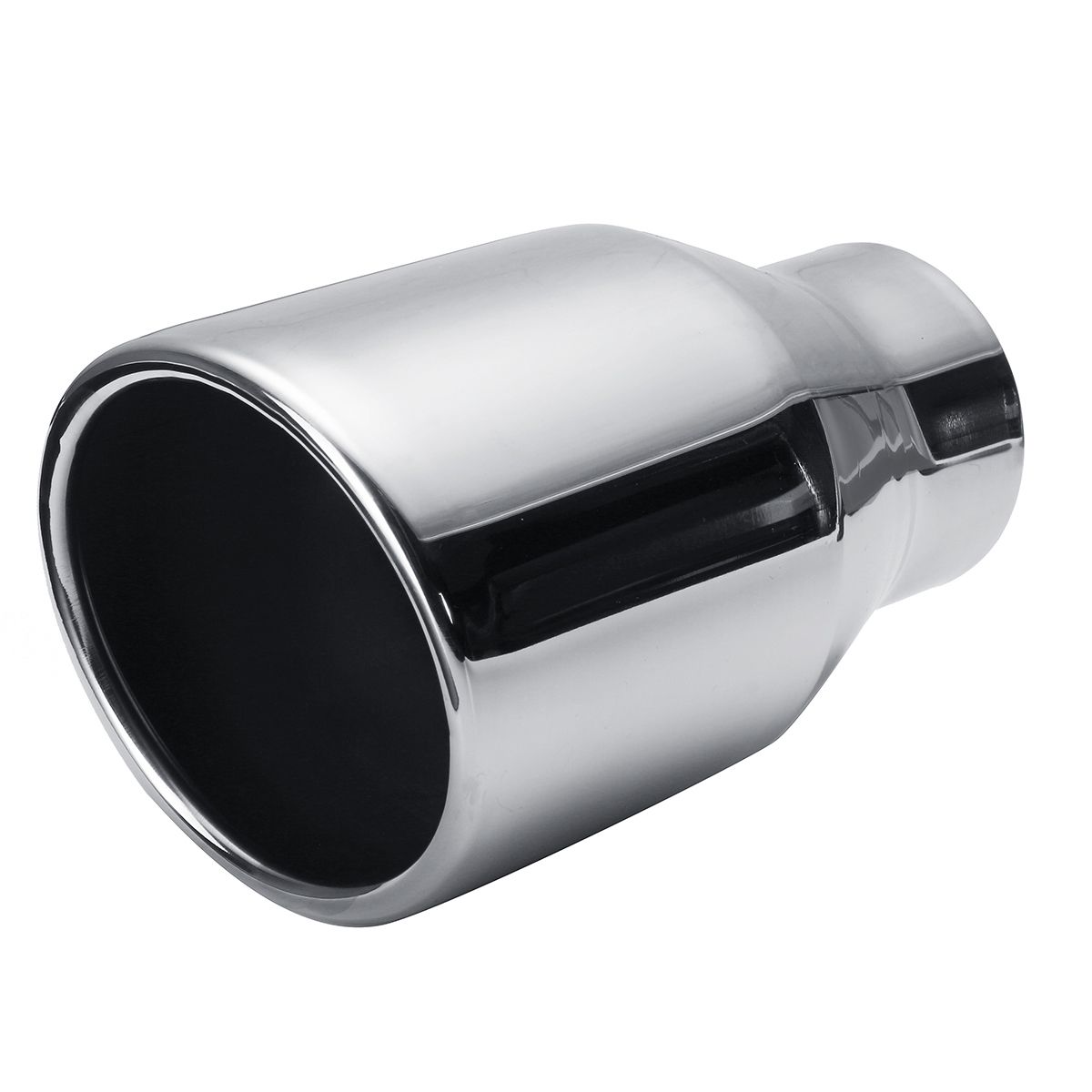 63mm-102mm-Chrome-Stainless-Steel-Car-Round-Rear-Pipe-Tail-Exhaust-Muffler-Tip-1443566