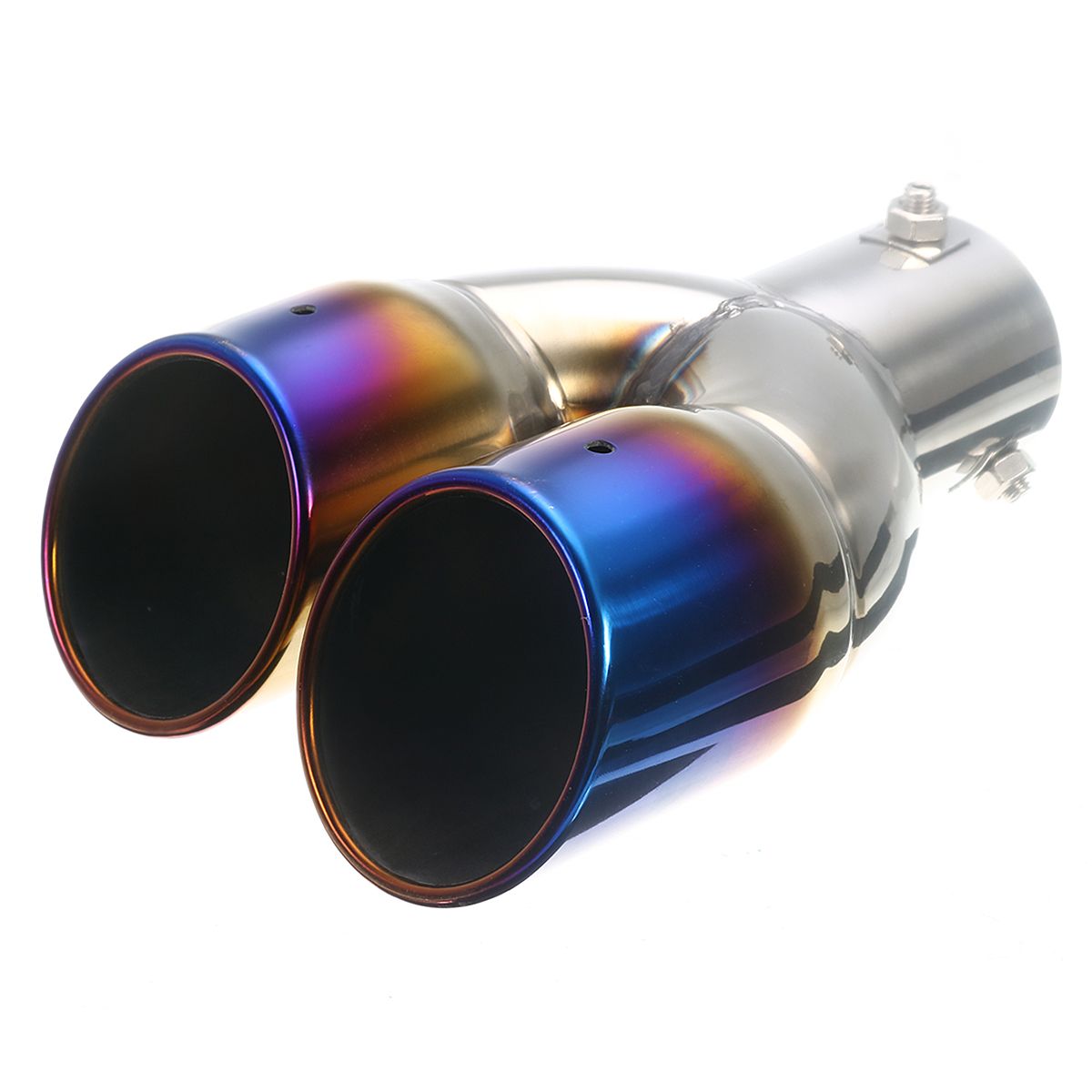 63mm-Universal-Car-Rear-Dual-Air-Outlet-Exhaust-Pipe-Bluing-Tail-Muffler-Tip-1200052