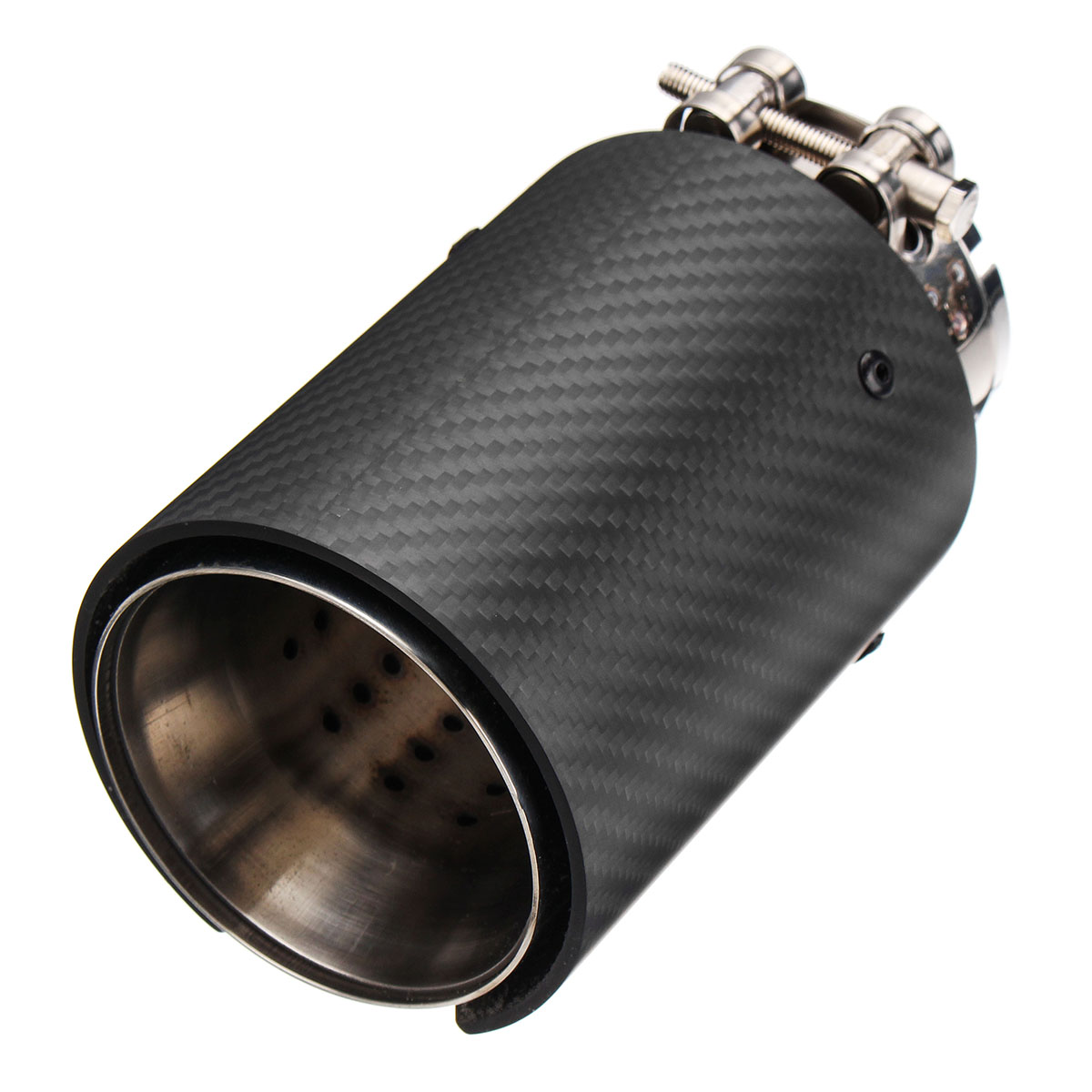 66mm-93mm-Matt-Carbon-Fiber-Rear-Exhaust-Tips-Steel-Muffler-Pipes-For-BMW-M-Series-1561139