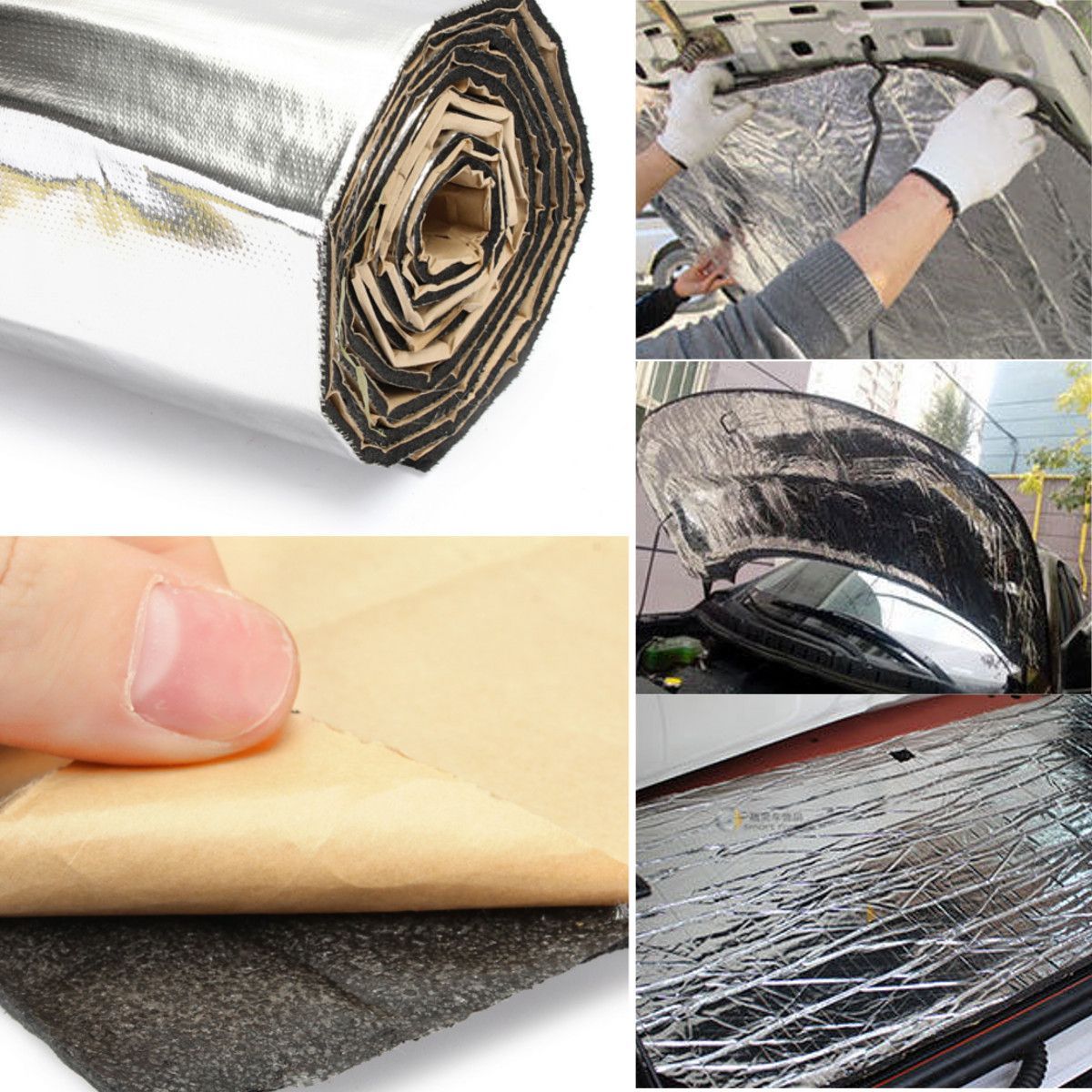 7mm-Car-Sound-Deadener-Heat-Shield-Insulation-Aluminum-Foil-Material-Sound-Insulation-Cotton-1298866