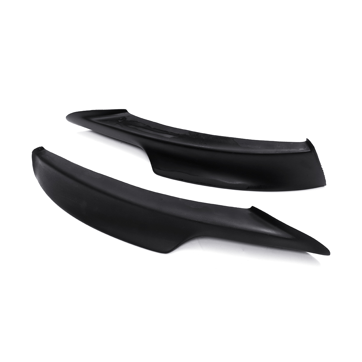 Black-Front-Bumper-Lip-Splitter-Diffuser-Protector-Pair-For-BMW-E90-335i-328i-LCI-M-Tech-2009-2012-1564274