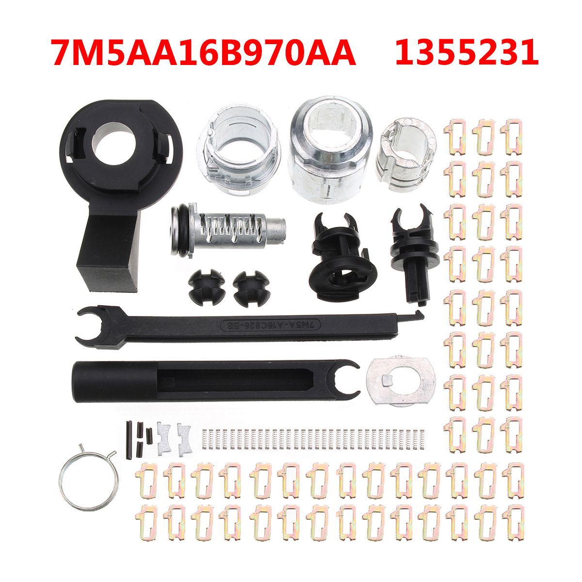 Bonnet-Release-Lock-Repair-Kit-Latch-for-Ford-Focus-MK2-2004-2012-7M5AA16B970AA-1253633