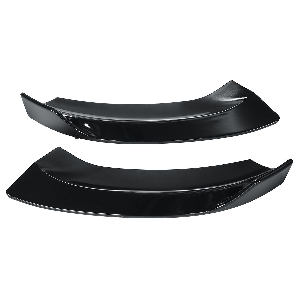 Car-Glossy-Black-Front-Bumper-Lip-Body-Protector-Kit-Spoiler-For-Mercedes-C-Class-W205-C250-C300-C35-1638838