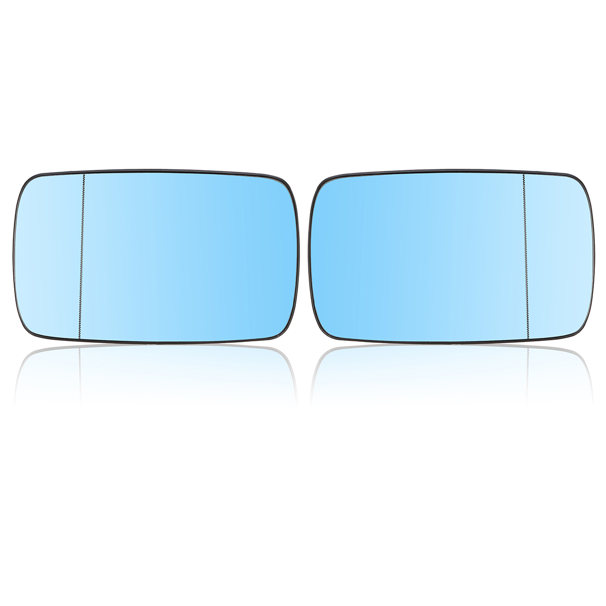 Car-Left-And-Right-Side-Heated-Blue-Wing-Mirror-Glass-For-BMW-E39-E46-1998ndash2005-1170221