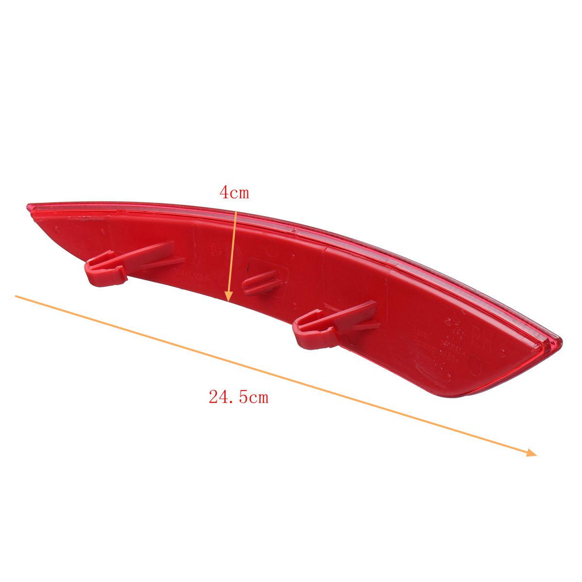 Car-Left-and-Right-Red-Rear-Bumper-Reflector-Fit-For-VW-1191758