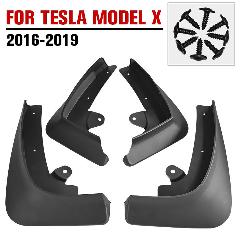 Car-Mud-Flaps-Splash-Guard-Fender-Mudguards-For-Tesla-Model-X-2016-2019-1603425