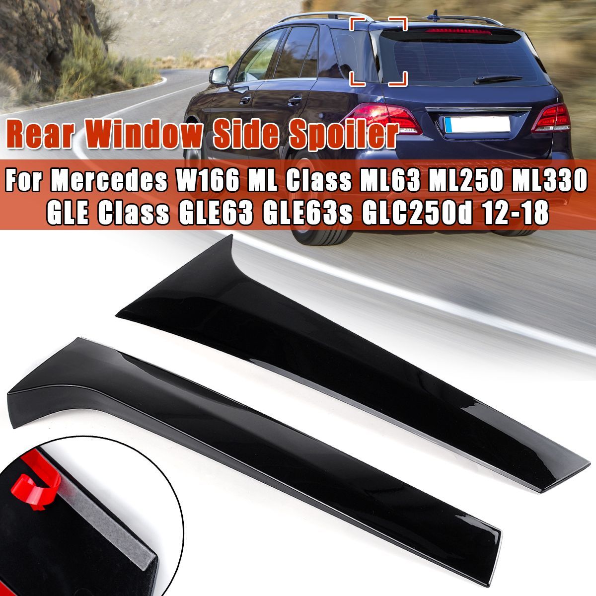 Car-Rear-Window-Side-Spoiler-Canard-Canards-Splitter-For-Mercedes-W166-ML-Class-ML63-ML250-ML330-GLE-1679242