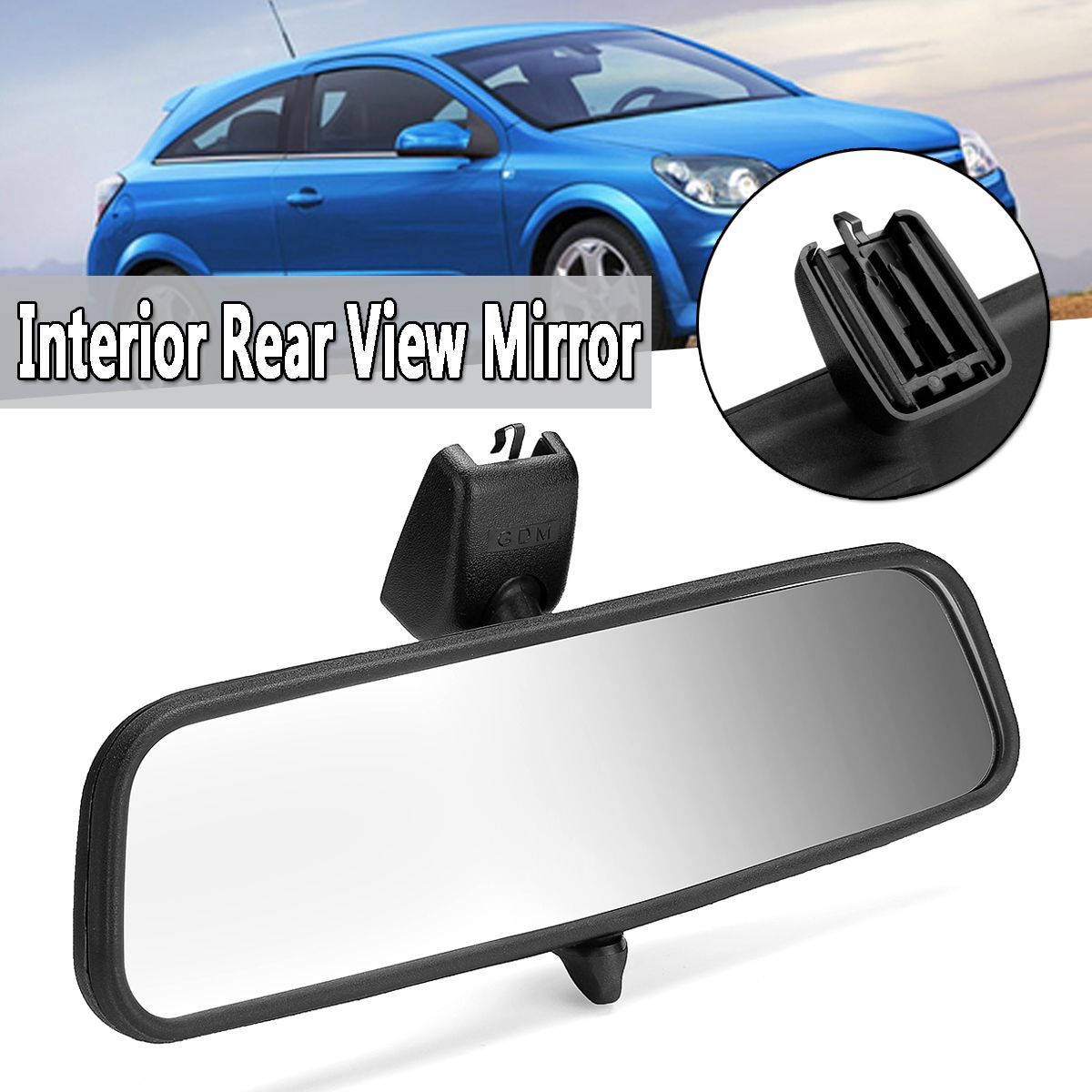 Car-Truck-Wide-Flat-Interior-View-Mirrors-Rearview-for-Original-GM-Opel-Astra-AU-1372557