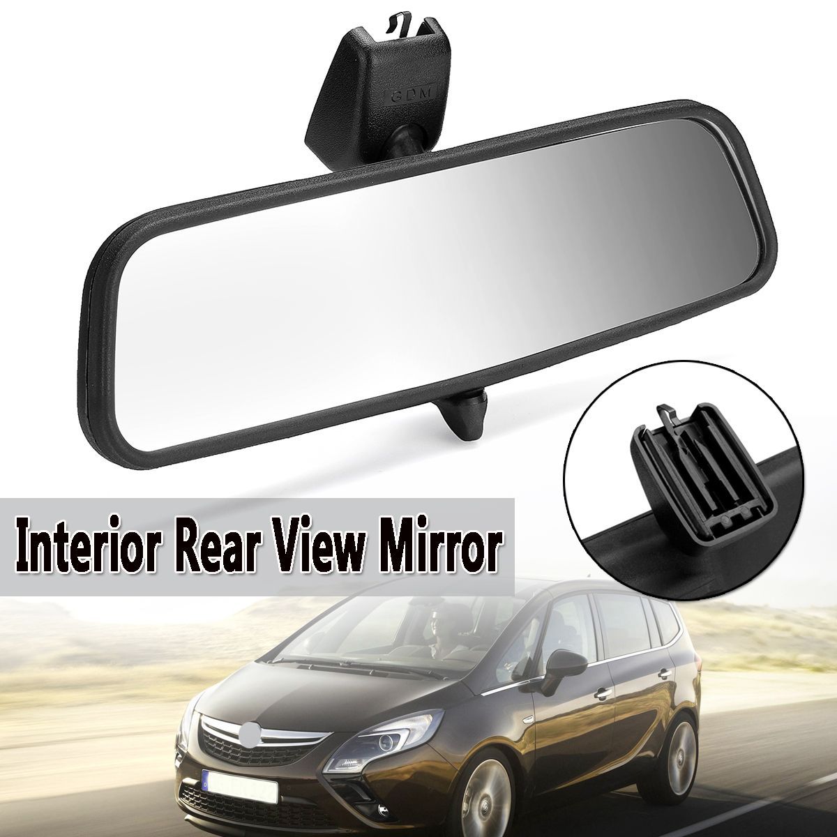Car-Truck-Wide-Flat-Interior-View-Mirrors-Rearview-for-Original-GM-Opel-Astra-AU-1372557