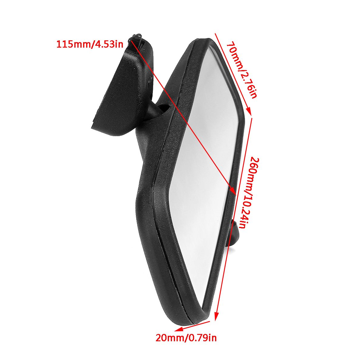 Car-Truck-Wide-Flat-Interior-View-Mirrors-Rearview-for-Original-GM-Opel-Astra-AU-1372557