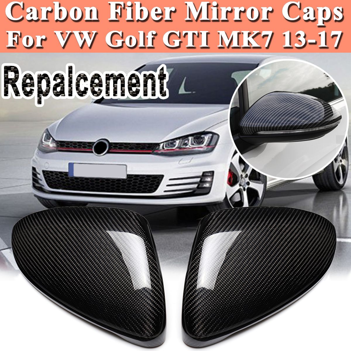 Carbon-Fiber-Door-Side-Car-Mirror-Replacement-Cover-Caps-for-VW-Golf-GTI-MK7-2013-17-1298376