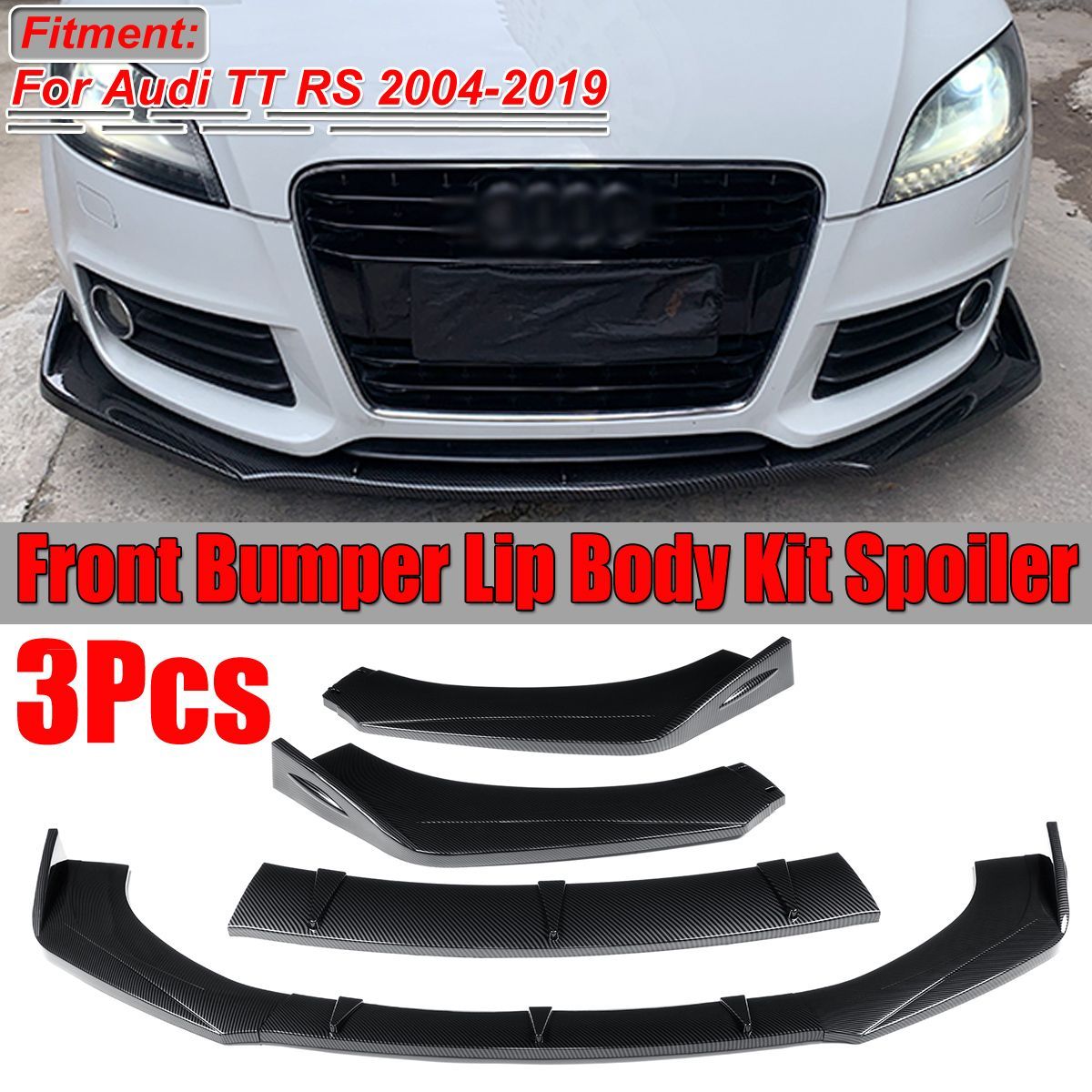 Carbon-Fiber-Look-Front-Bumper-Lip-Spoiler-Splitters-Protector-For-Audi-TT-RS-2004-2019-1576549