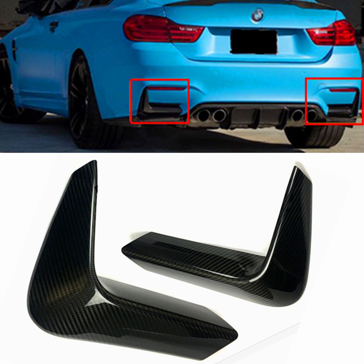 Carbon-Fiber-Rear-Bumper-Corner-Valance-Cover-For-BMW-F80-M3-F82-F83-M4-2015-2018-1633103
